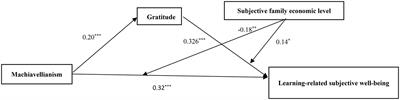 Machiavellianism and learning-related subjective well-being among Chinese senior high school students: A moderated mediation model